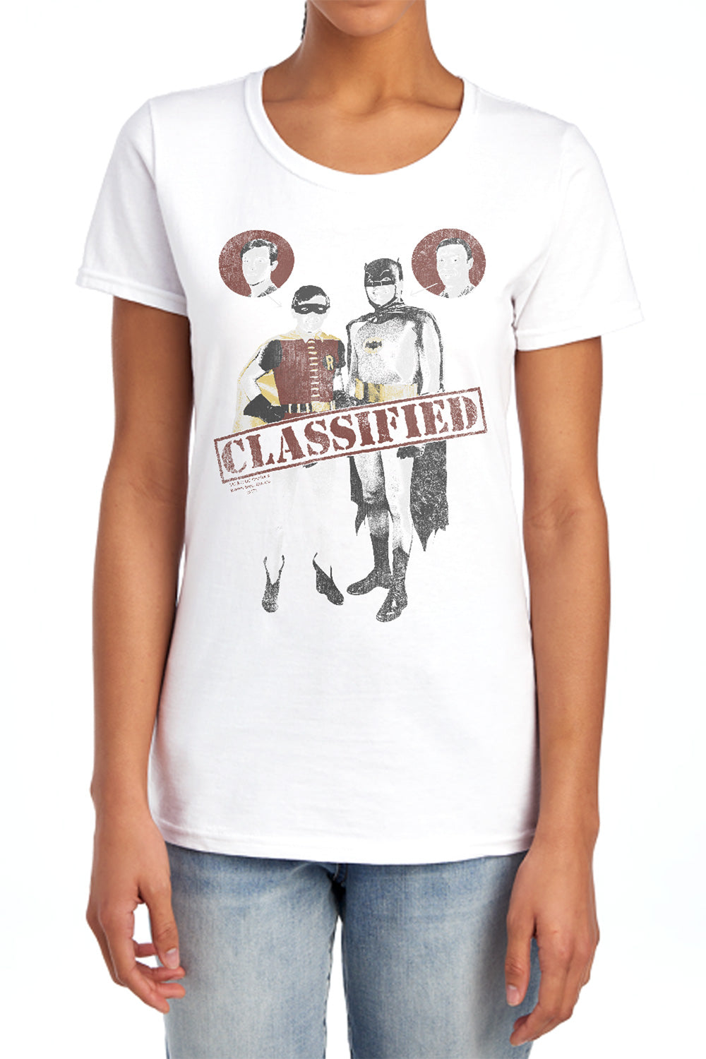 Batman Classic Tv - Classified Women's Short Sleeve product image 1