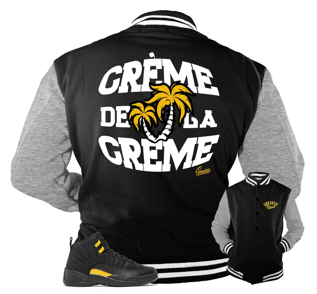 Retro 12 Black Taxi Creme Jacket