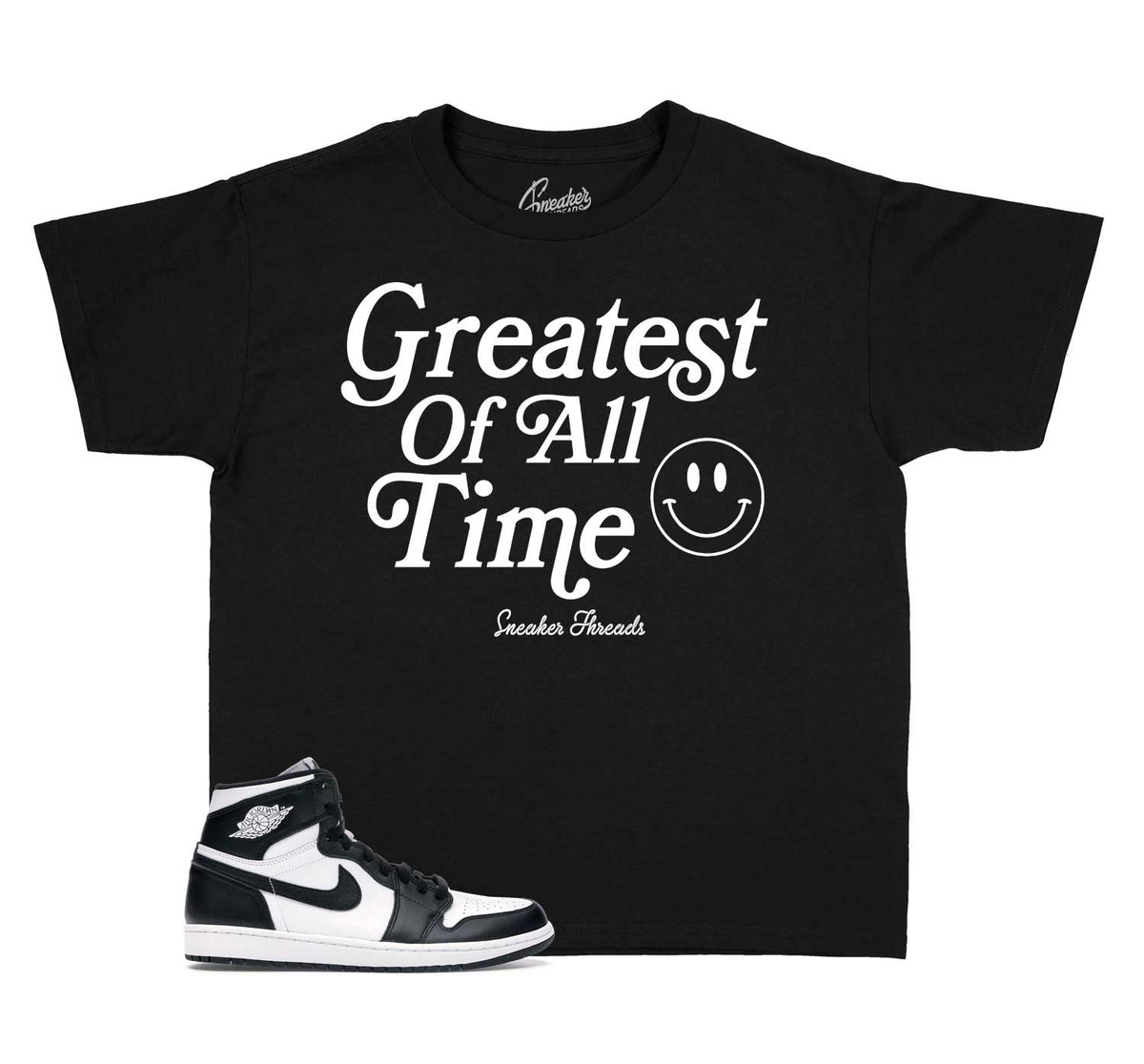 Kids - Black White 1 Goat Shirt