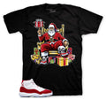 Retro 11 Cherry Santa Wish Shirt