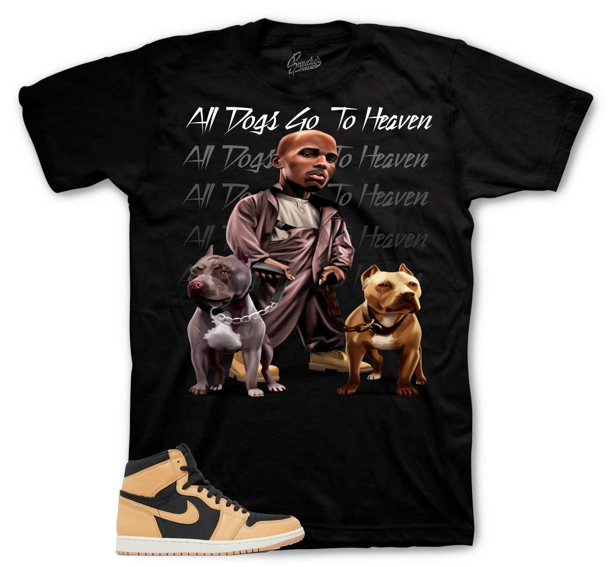 Retro 1 Heirloom All Dogs Shirt