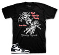 Retro 1 Black White Love Wins Shirt
