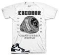 Retro 1 Black White Champ Hustle Shirt