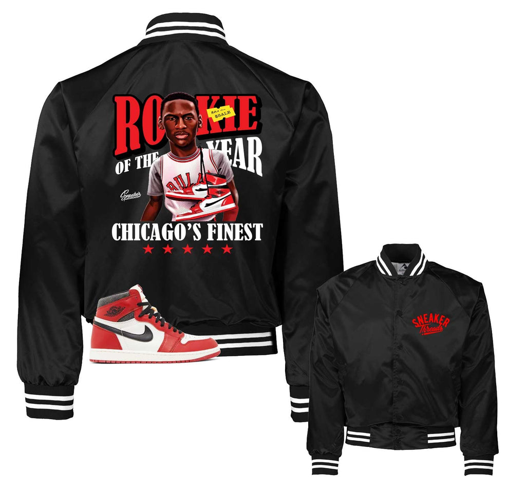 Retro 1 Lost and Found Finest Satin Jacket