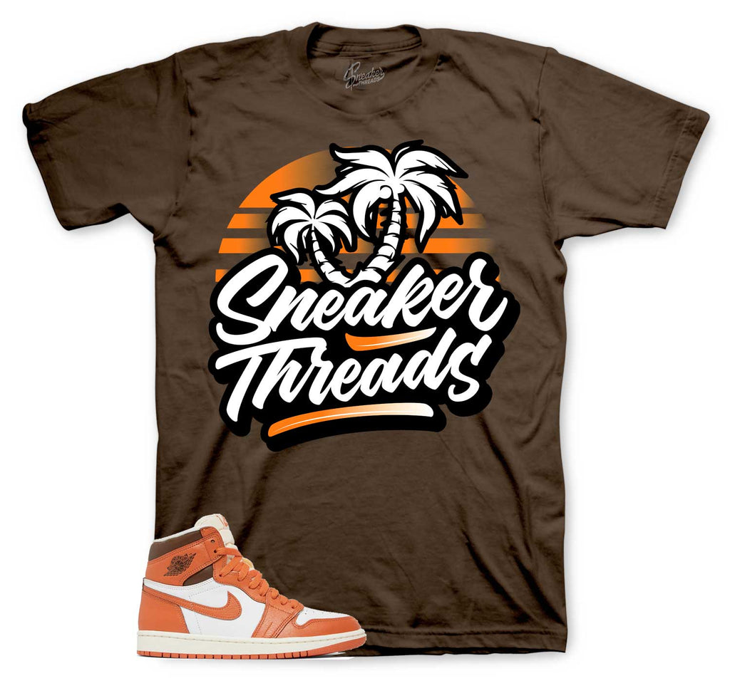 Retro 1 Starfish ST Palms Shirt