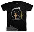 Retro 1 Black Phantom ST Cactus Shirt