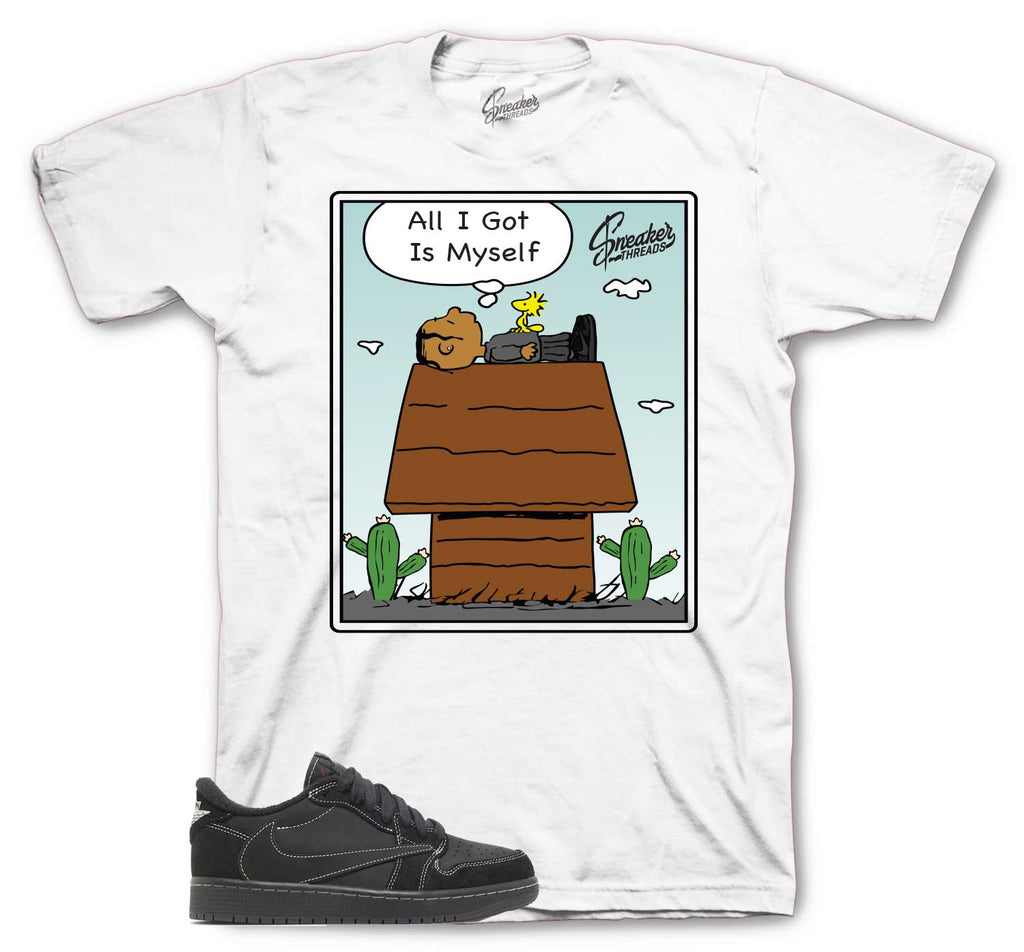 Retro 1 Black Phantom All I Got Shirt
