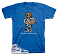 Retro 1 True Blue Ballin Bear Shirt