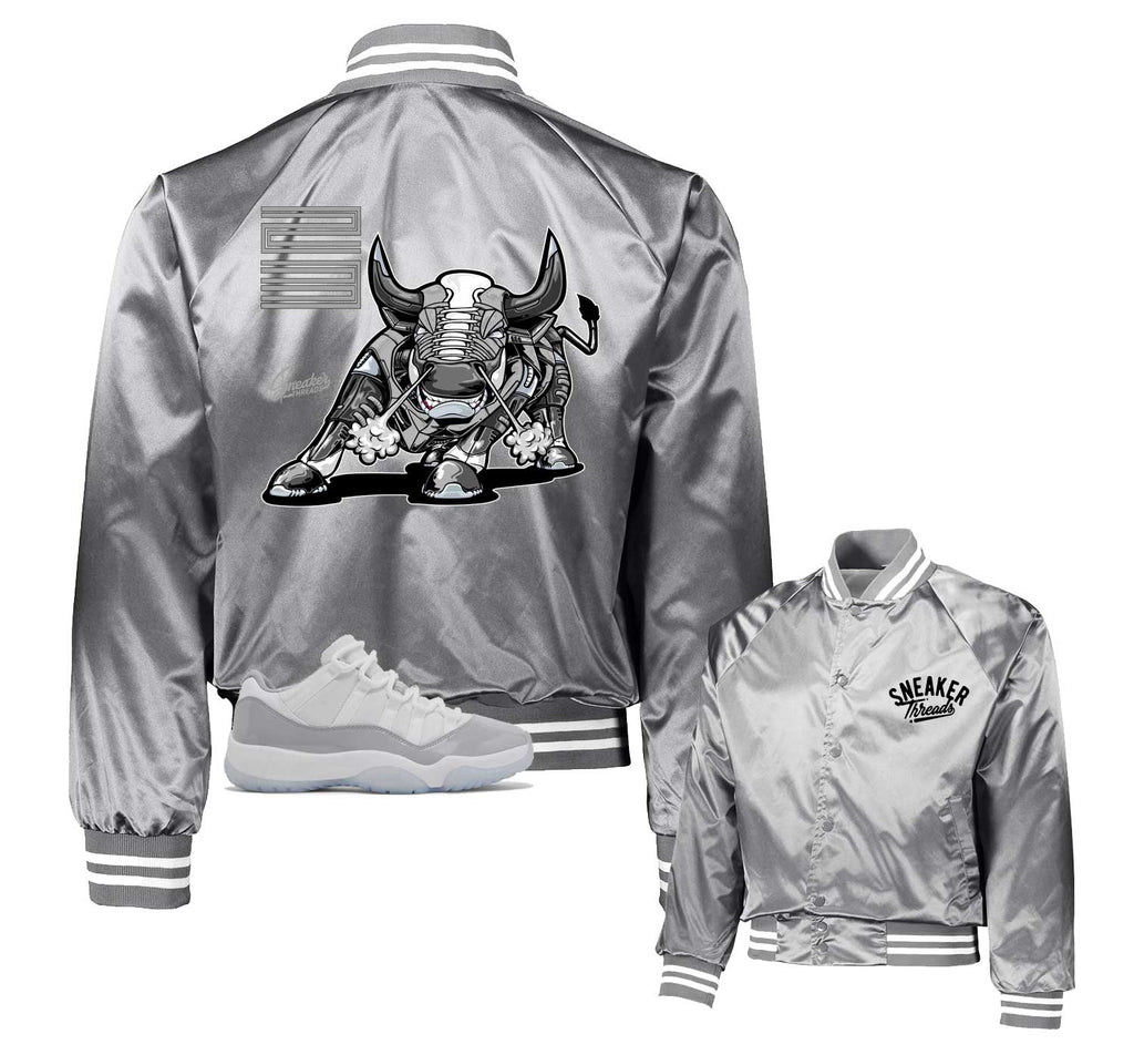 Retro 11 Cement Grey Bull Jacket