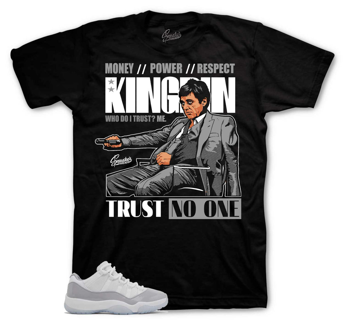 Retro 11 Cement Grey Trust issues Shirt