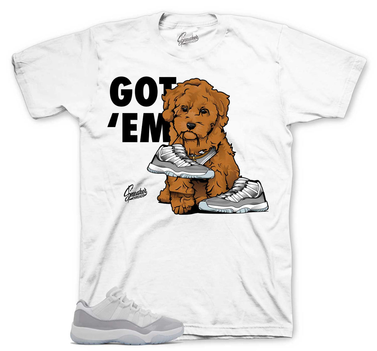 Retro 11 Cement Grey Got Em Shirt