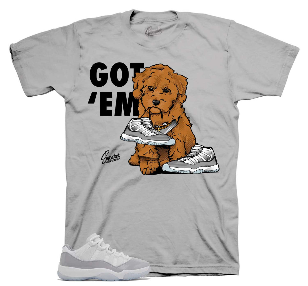 Retro 11 Cement Grey Got Em Shirt