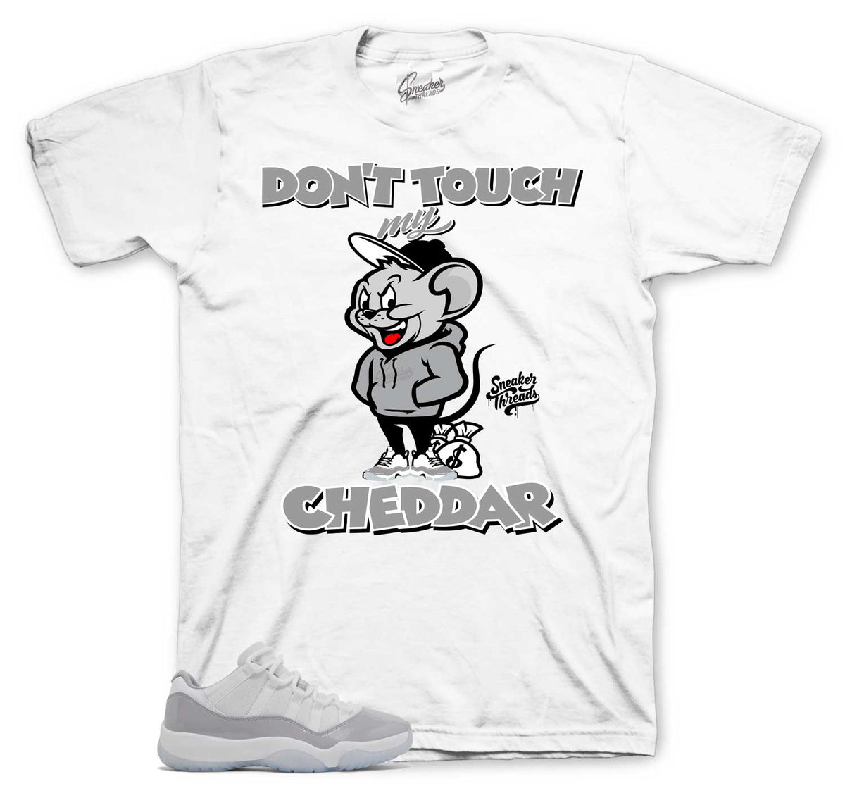 Retro 11 Cement Grey Cheddar Shirt