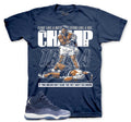 Retro 11 Midnight Navy Trilla Shirt
