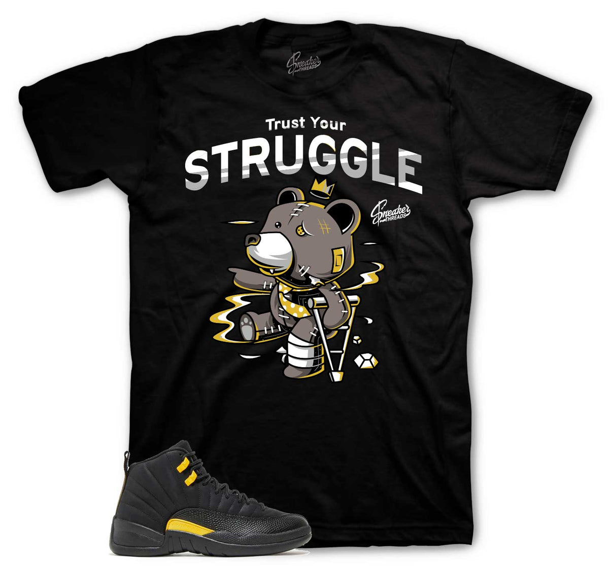Retro 12 Black Taxi Trust Your Struggle Shirt
