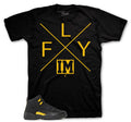 Retro 12 Black Taxi Im Fly Shirt