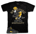 Retro 12 Black Taxi Champion Mentality Shirt