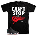 Retro 13 Playoff Can't Stop Shirt