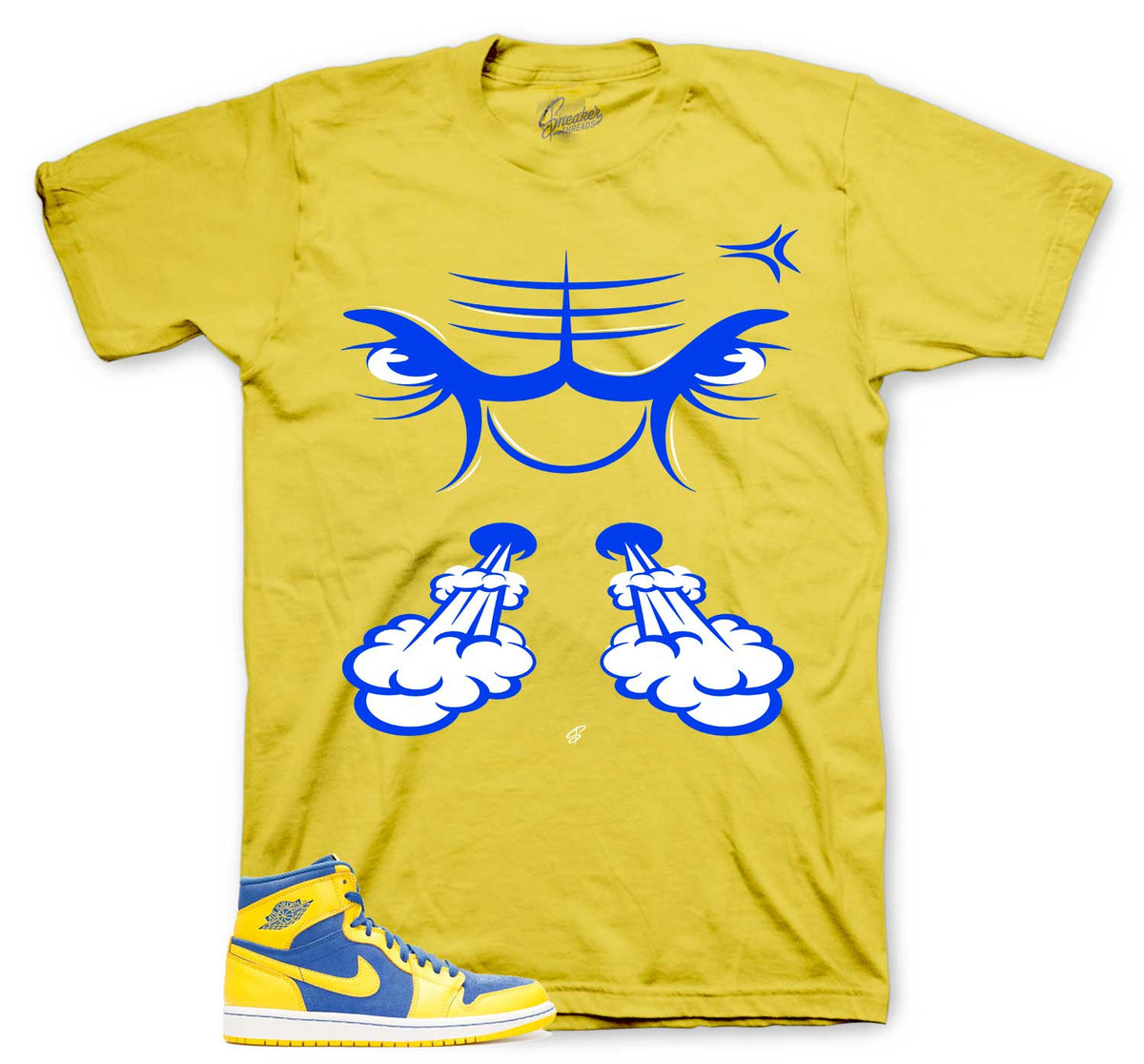 Retro 1 Laney Raging Face Shirt