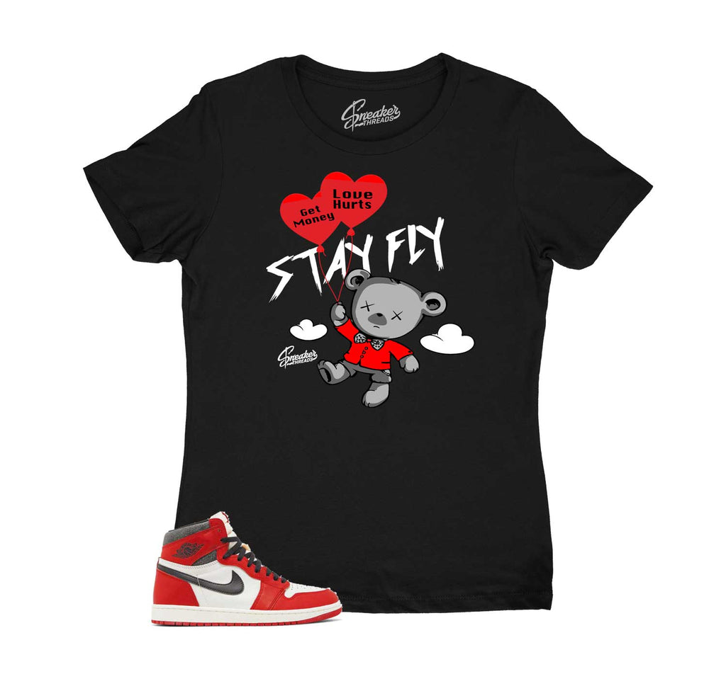 Womens - Lost and Found 1 Money Over Love Shirt