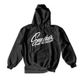 Retro 1 Black Phantom ST Logo Hoody