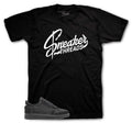 Retro 1 Black Phantom ST Logo Shirt