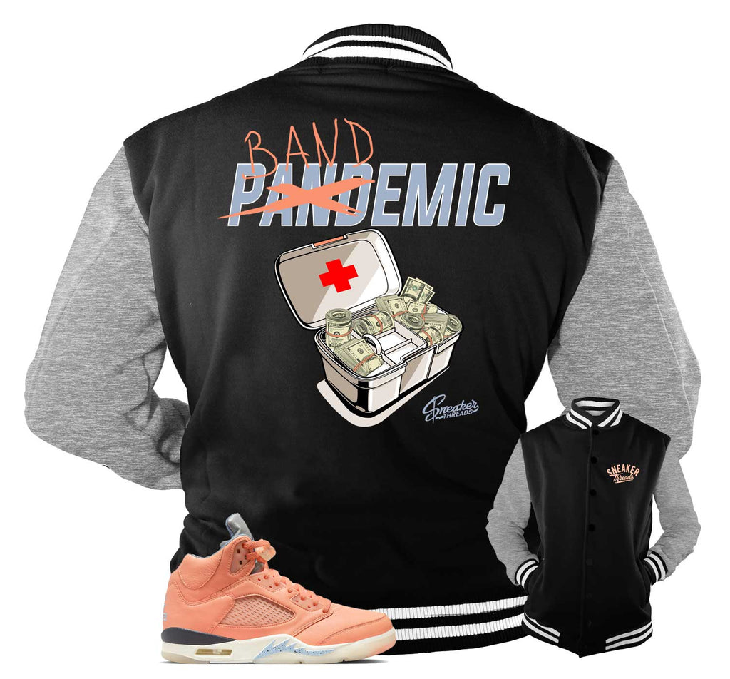 Retro 5 Crimson Bliss Bandemic Jacket