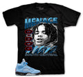 Retro 5 University Blue Nineties Shirt