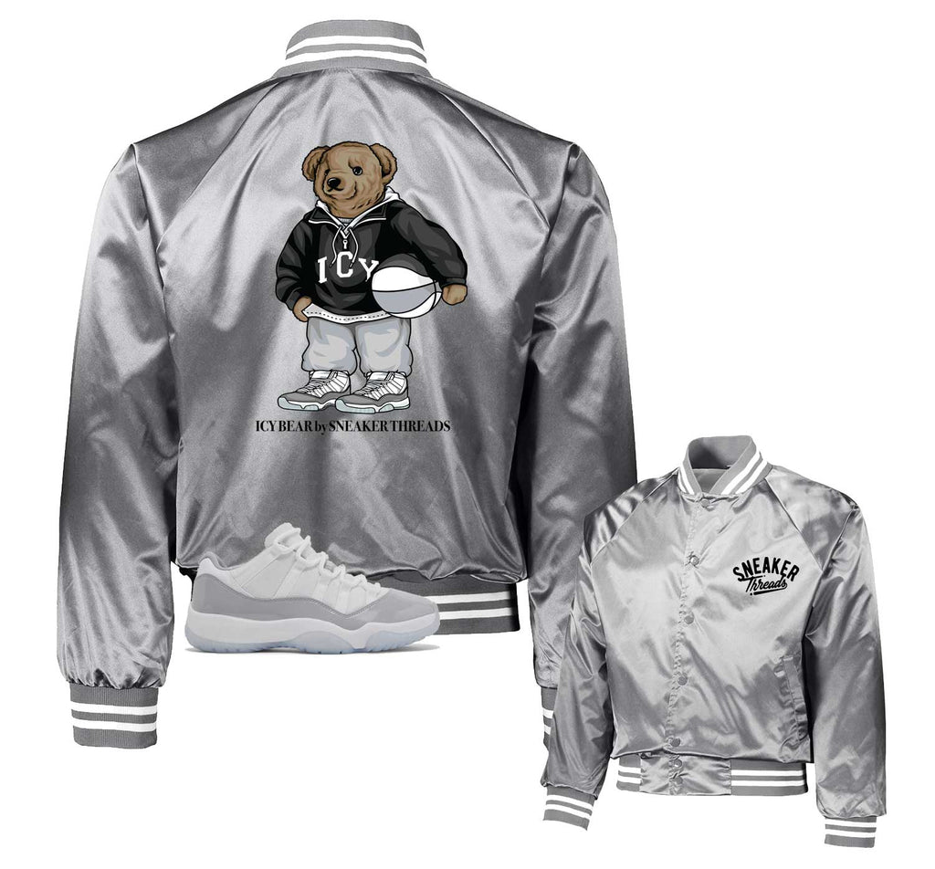 Retro 11 Cement Grey Icy Bear Jacket