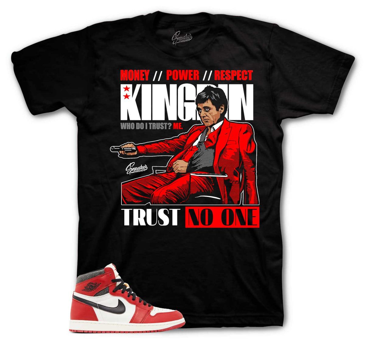 Retro 1 Lost and Found Trust Issues Shirt