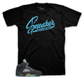 Retro 5 Aqua ST Logo Shirt