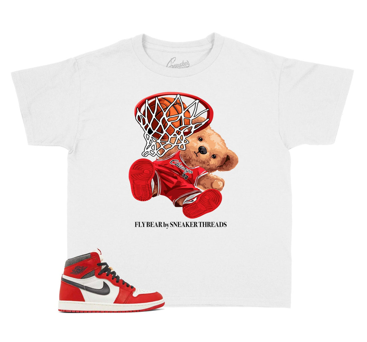 Kids -  Lost and Found 1 Fly Bear Shirt