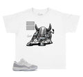 Kids - Cement Grey 11 Bull Shirt