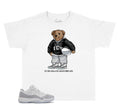 Kids - Cement Grey 11 Icy Bear Shirt