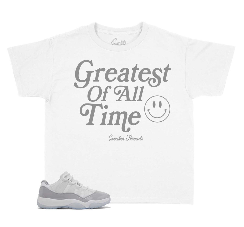 Kids - Cement Grey 11 Goat Shirt