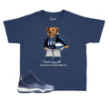 Kids - Midnight Navy 11 Icy Bear Shirt
