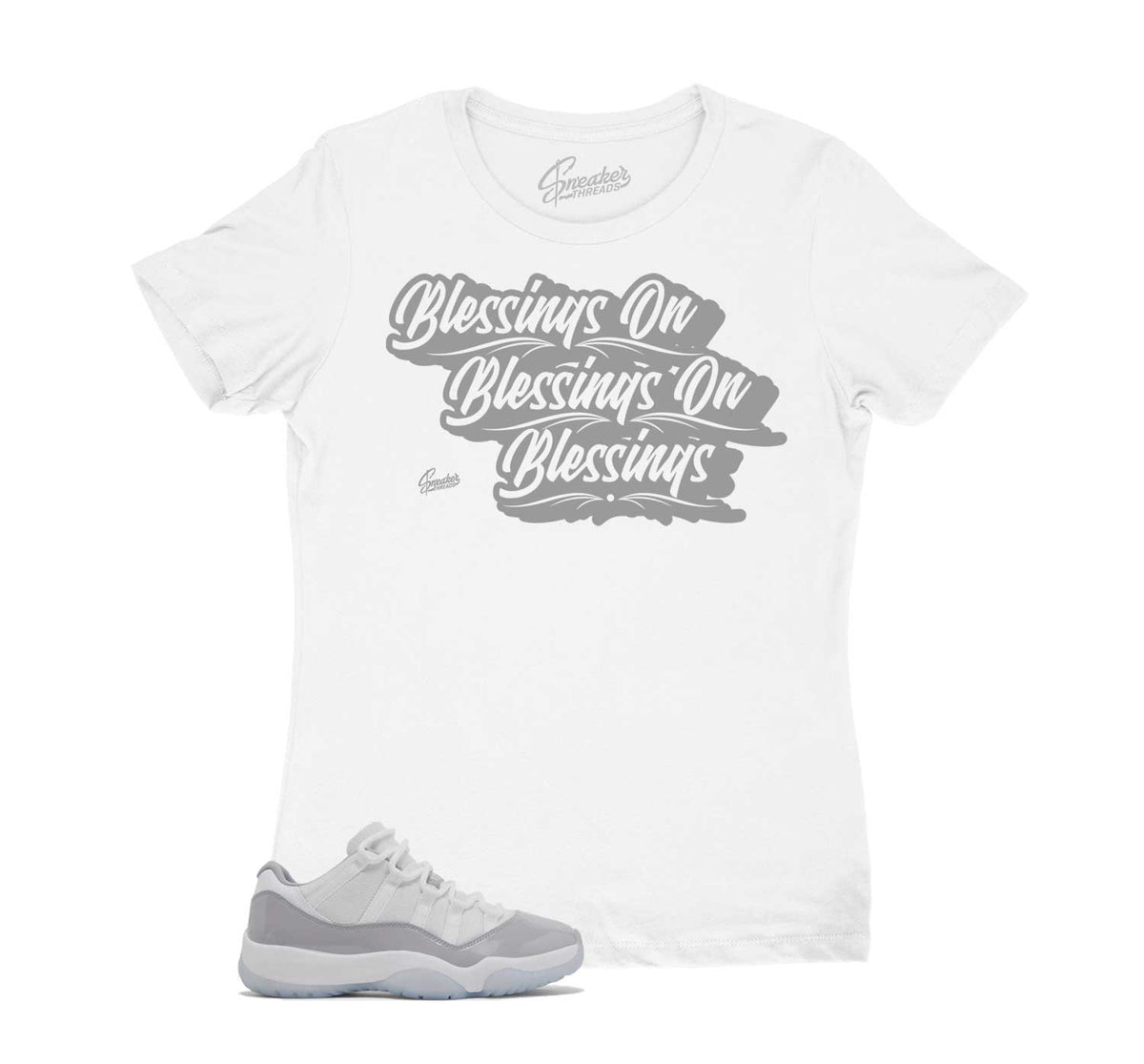 Womens - Cement Grey 11 Blessings Shirt