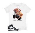 Womens - Black White 1 Fly Bear Shirt