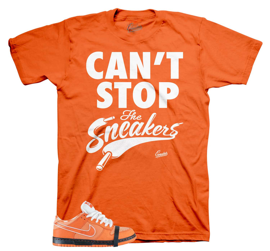 Dunk SB Orange Lobster Can't Stop Shirt