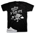 Retro 11 Cement Grey Money Over Love Shirt