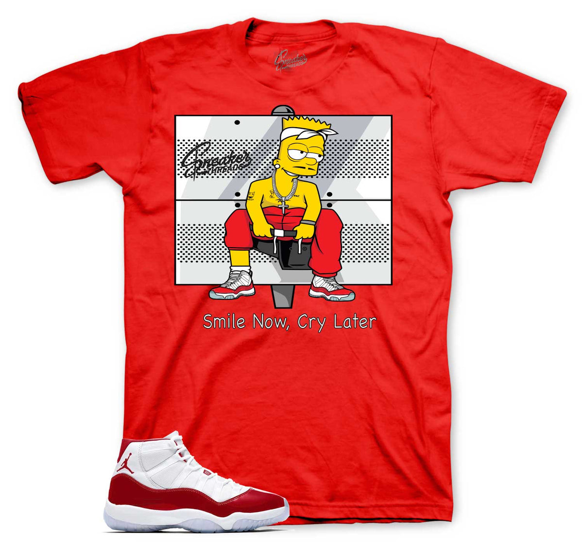 Retro 11 Cherry Smile Now Shirt
