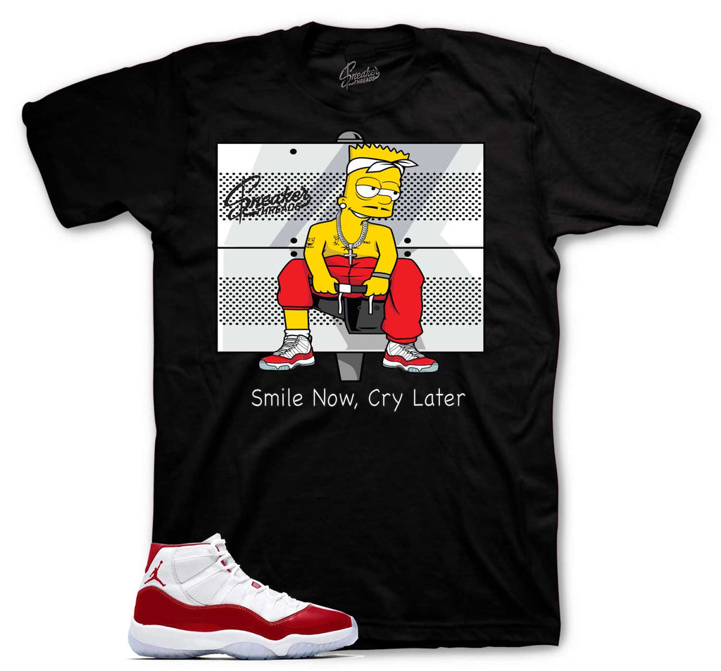 Retro 11 Cherry Smile Now Shirt