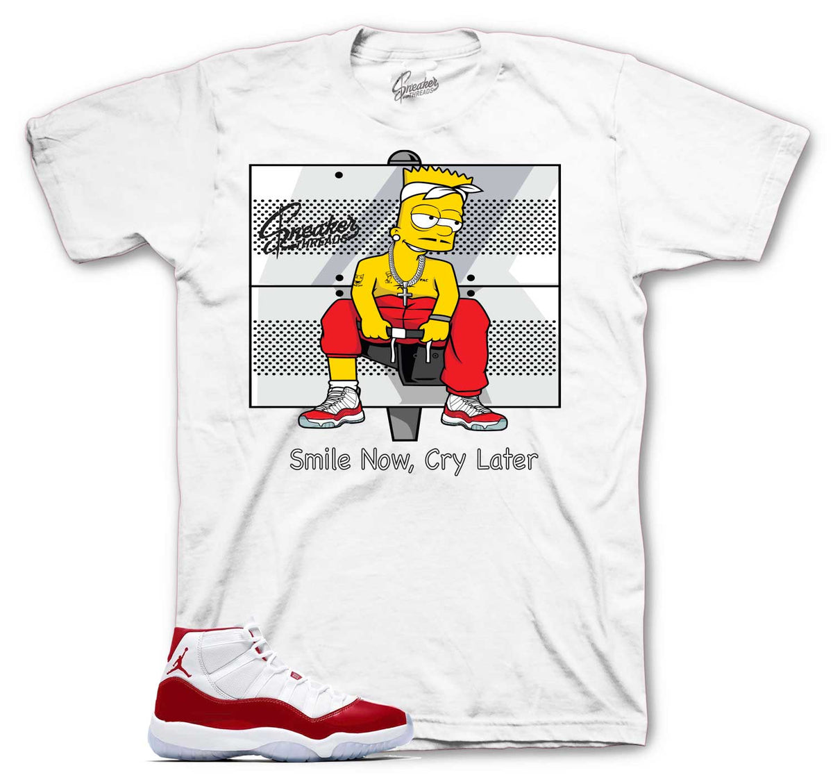 Retro 11 Cherry Smile Now Shirt