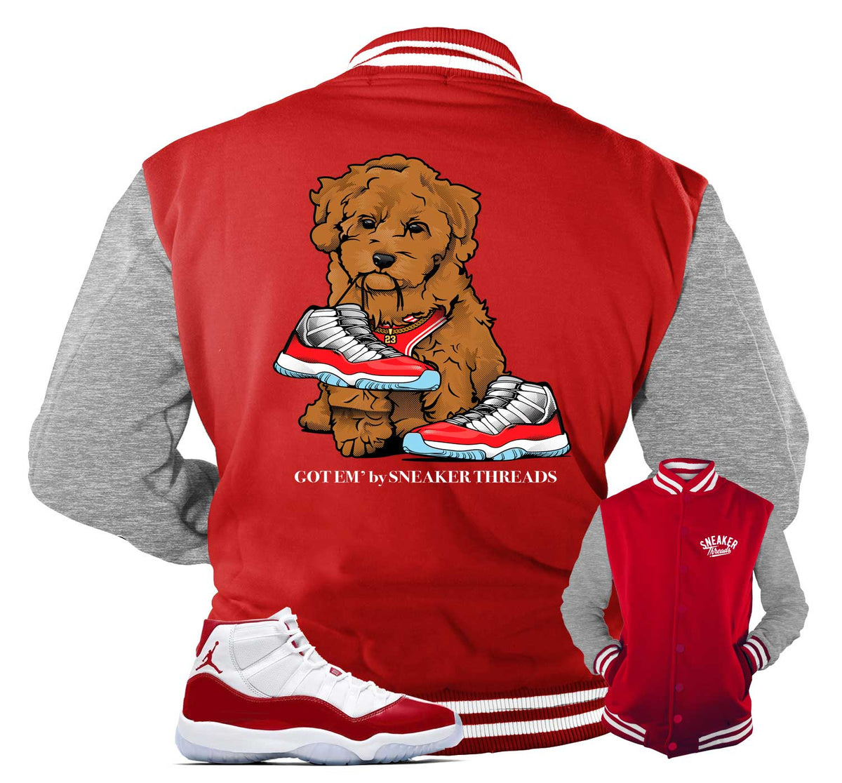 Retro 11 Cherry Got Em Jacket