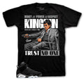 Retro 6 Metallic Silver Trust Issues Shirt