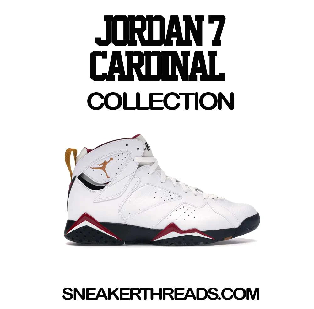 Retro 7 Cardinal ST Crown Shirt