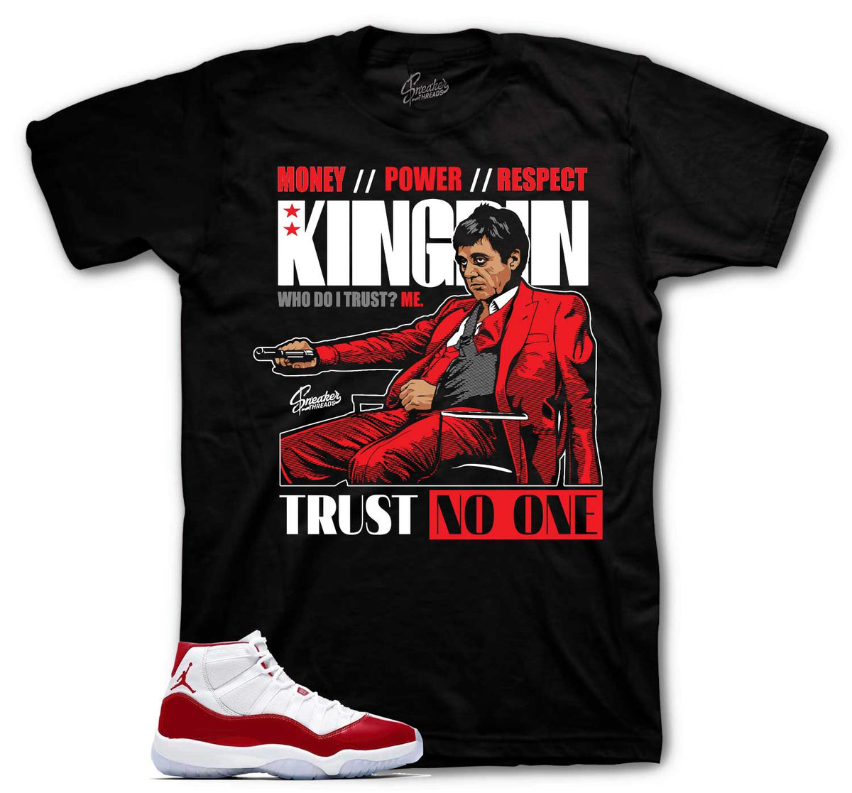 Retro 11 Cherry Trust Issues Shirt