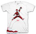 Retro 11 Cherry Air Santa Shirt