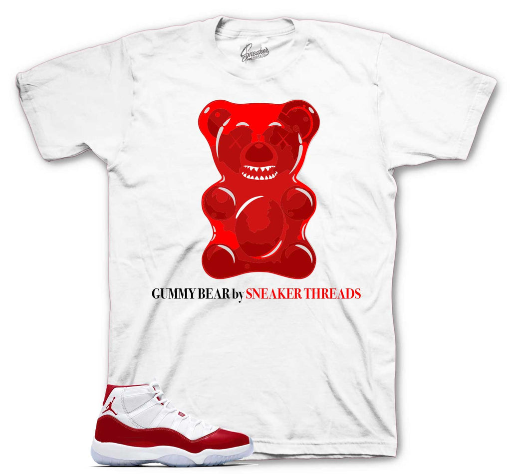 Retro 11 Cherry Gummy Bear Shirt
