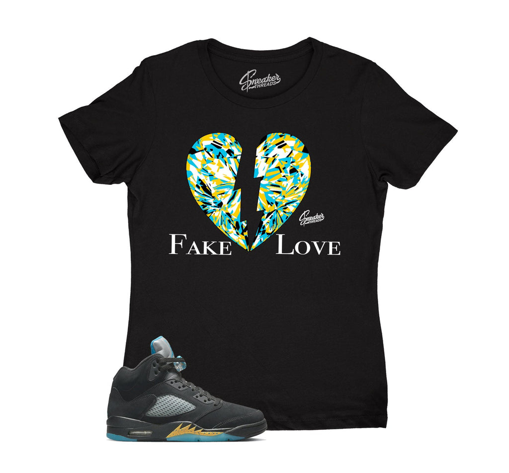 Womens - Aqua 5 Love Shirt